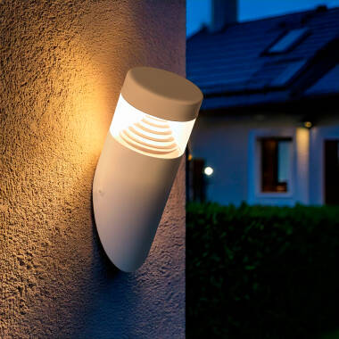 Producto de Aplique de Pared Exterior LED 5W Acero Inoxidable Inti White