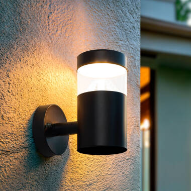 Producto de Lámpara de Pared Exterior LED 5W Acero Inoxidable Inti Black