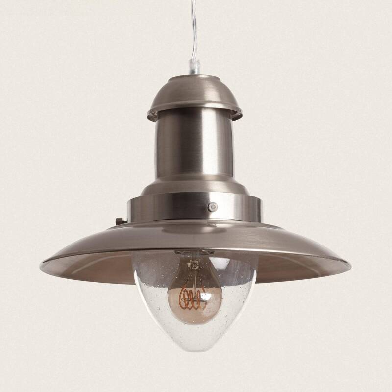 Produto de Candeeiro Suspenso Nickel Satin Fisherman