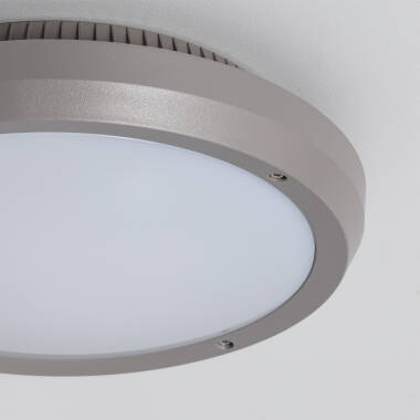 Producto de Plafón Circular para Exterior Ø300 mm IP65 Curio Gris