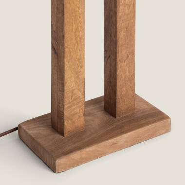 Producto de Base Lámpara de Mesa Madera Abner