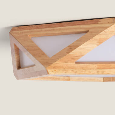 Producto de Plafón LED 20W Madera CCT Seleccionable Altigen 