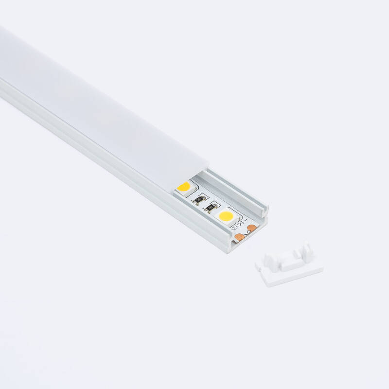 Produto de Perfil de Alumínio Superfície 2m para Fita LED hasta 10 mm