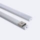 Producto de Perfil de Aluminio Superficie 2m para Tira LED hasta 10 mm