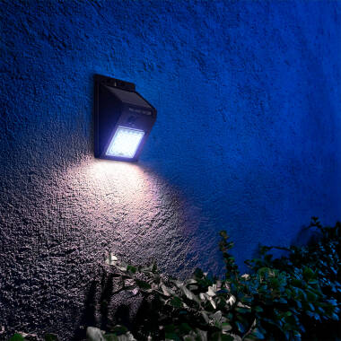 Producto de Aplique de Pared Exterior Solar LED IP65 Encendido Crepuscular