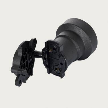 Producto de Portalámparas E27 IP44 para Cable Eléctrico Plano de Guirnalda (Pack 10 un)