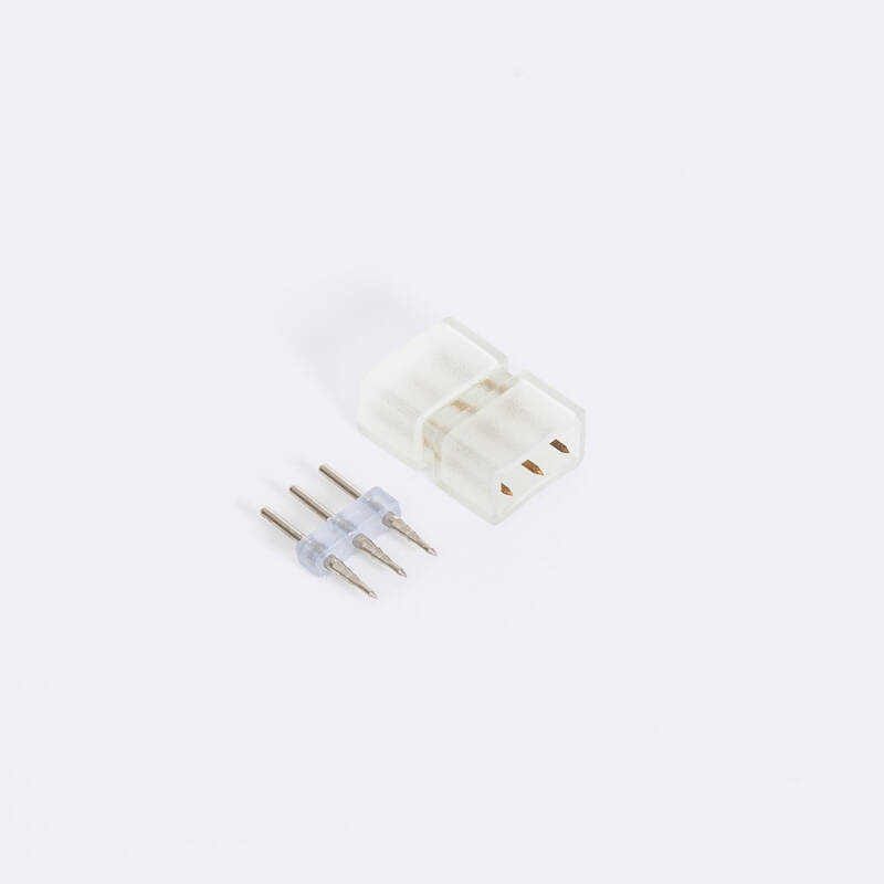 Producto de Conector Tipo "I" para Tira LED CCT 220V AC Ancho 14 mm