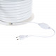 Producto de Bobina Neón LED Regulable 220V AC 120 LED/m 50 m Circular 360 Blanco Frío IP67 a Medida Corte cada 100 cm