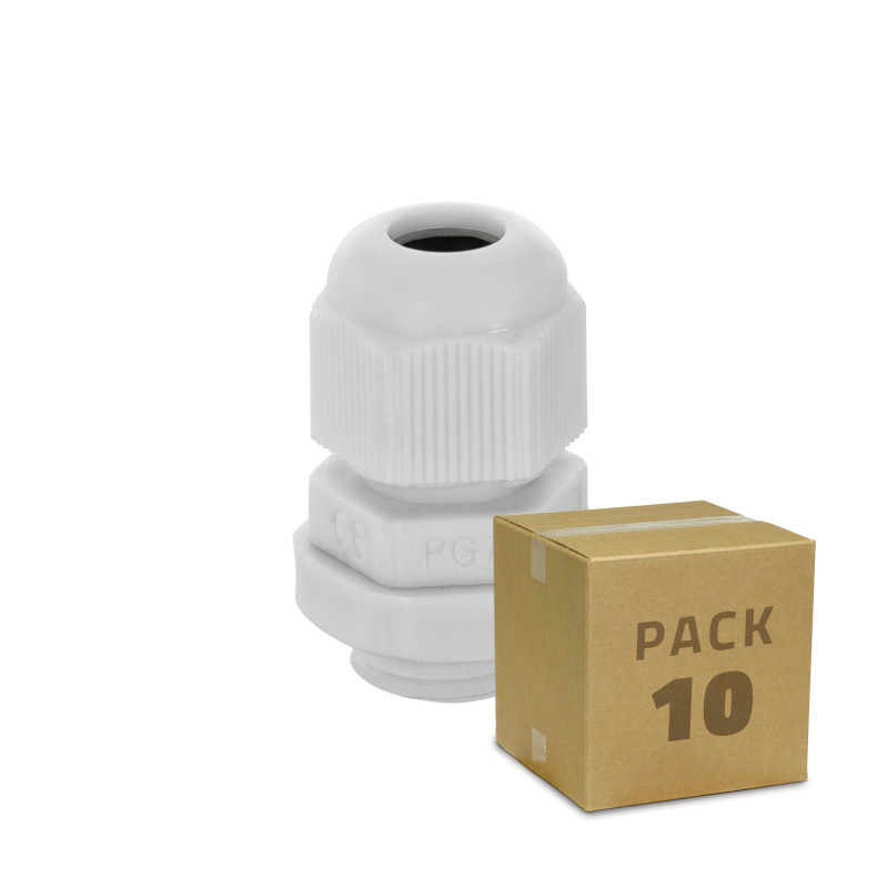 Produto de Pack 10 unidades Prensaestopa Nylon IP68 Vários Tamanhos