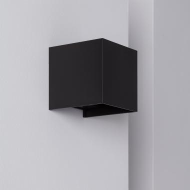 Aplique de Pared Exterior LED 6W Iluminación Doble Cara New Eros Negro