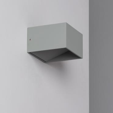 Fotografía del producto: Aplique de Pared LED 6W de Aluminio Iluminación Doble Cara Lico Gris Claro