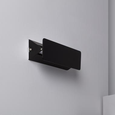 Aplique de Pared LED 10W de Aluminio Temis Negro