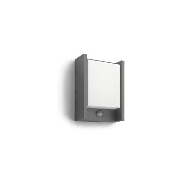 Aplique de Parede Exterior LED com Sensor de Movimento 6W PHILIPS Arbour