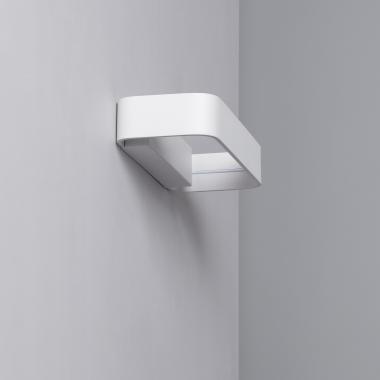 Aplique de Pared LED 9W de Aluminio Deves Blanco