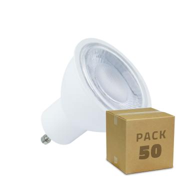 Caixa de 50 Lâmpadas LED GU10 S11 Regulável 60º 5W Branco Neutro