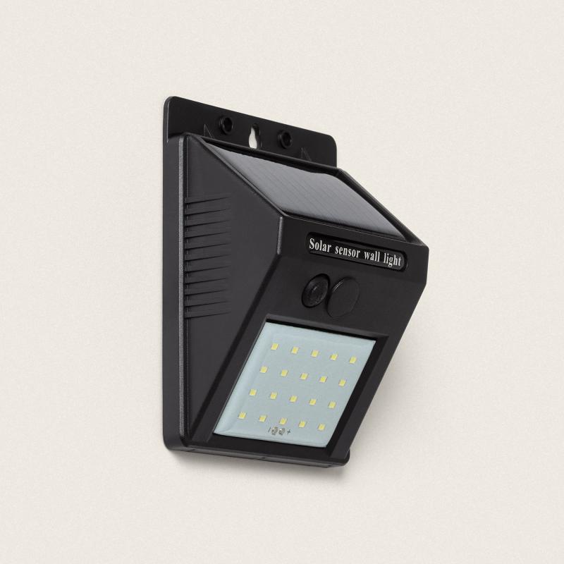 Aplique de Parede Exterior Solar LED IP65 Acendido Crepuscular 