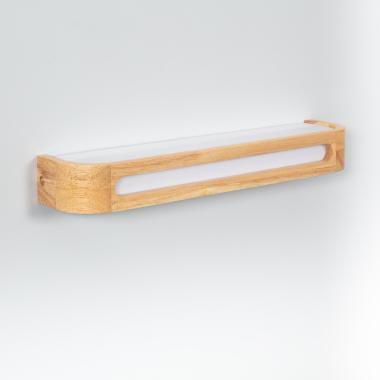 Aplique de Pared LED 12W de Madera Daven