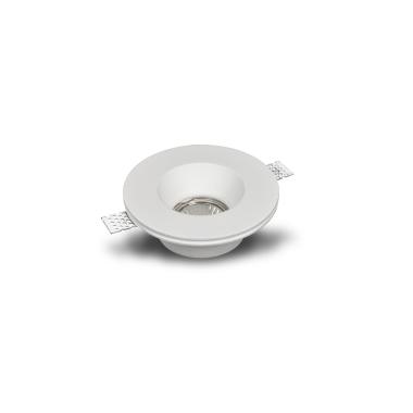 Aro Downlight Integração em Gesso/Pladur Circular para Lâmpada LED GU10 / GU5.3 Corte Ø133 mm UGR17