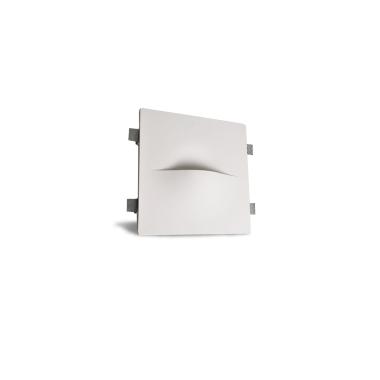 Aplique de Pared Integración Escayola/Pladur para Bombilla LED G9 Corte 403x403 mm