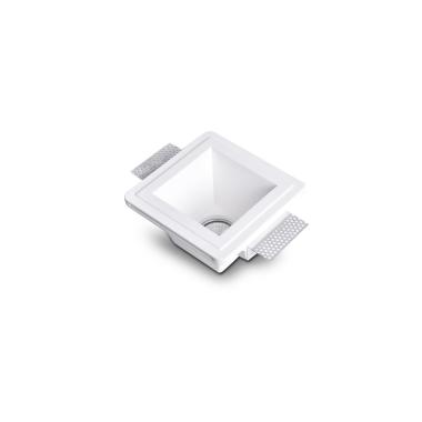 Aro Downlight Integração em Gesso/Pladur Quadrado para Lâmpada LED GU10 / GU5.3 Corte 153x153 mm UGR17