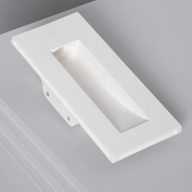 Aplique de Parede Integração Gesso/Pladur LED 2W Corte 248x113 mm