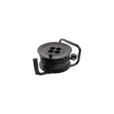 Carrete Alargador de Cable 25m 3x1.5 mm