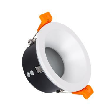 Aro Downlight Circular IP65 para Bombilla LED GU10 Corte Ø75 mm