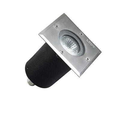 Foco Cuadrado Empotrable en Suelo Gea GU10 IP67 LEDS-C4 55-9281-CA-37