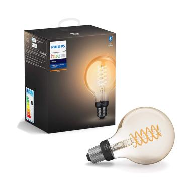 Lâmpada Filamento LED E27 7W 550 lm G93 PHILIPS Hue White