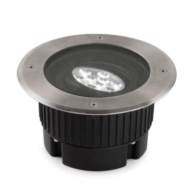 Foco LED Circular Encastrável de Chão Gea Power IP67 9W 15º LEDS-C4 55-9665-CA-37