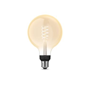 Lâmpada Filamento LED E27 7W 550 lm G125 PHILIPS Hue White