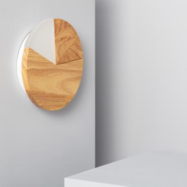 Aplique de Pared LED 18W de Madera Farmaajo