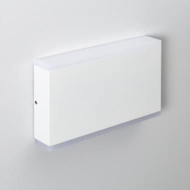 Aplique de Parede Exterior LED 10W Iluminação Dupla Face Retangular Branco Hera