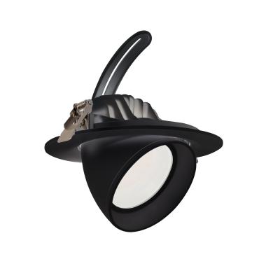 Foco Downlight Direccionable Circular LED 38W Negro SAMSUNG 125 lm/W LIFUD