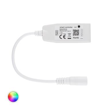 Controlador Regulador Mini WiFi Fita LED RGB 12/24V DC