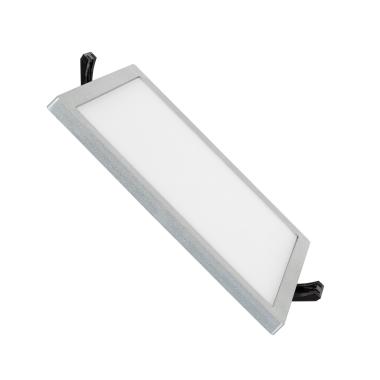 Placa LED 16W Cuadrada High Lumen Corte Ø135 mm LIFUD Silver