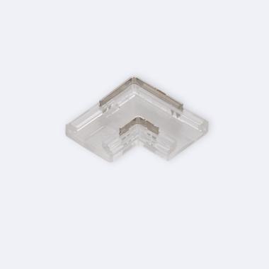 Conector Hipopótamo esquina para Fita LED 24/48V DC SMD IP20 Largura 10mm