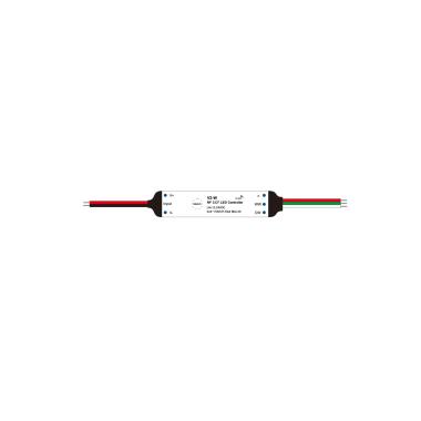 Controlador Regulador Mini Fita LED CCT 12/24V DC Compatível com Comando RF