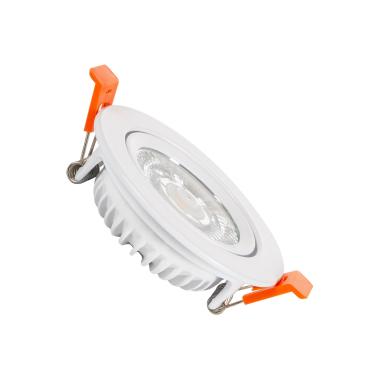 Foco Downlight LED 5W Circular COB CRI90 Slim Corte Ø 75 mm