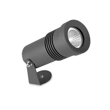 Foco Projetor LED Micro 3W COB IP65 LEDS-C4 Cinza Urbano 05-9881-Z5-CL