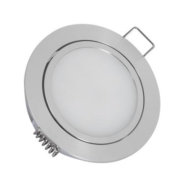 Downlight LED 3W 12V DC com Conector Rápido Corte Ø 67 mm