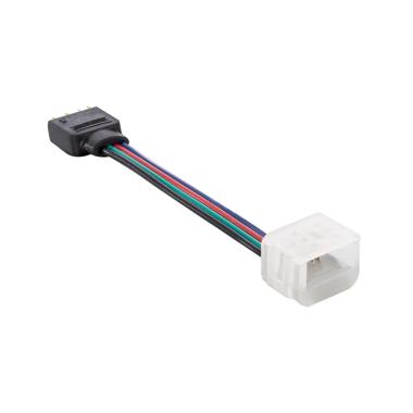 Cable Conector Neón LED RGB 24V DC 120LED/m