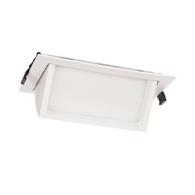 Downlight LED 24W Rectangular Direccionable OSRAM 120 lm/W Corte 210x125 mm