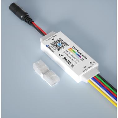 Controlador Regulador WiFi Fita LED RGB+CCT 5/24V DC