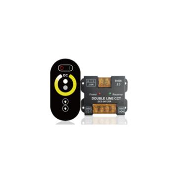 Controlador Regulador 24V DC + Comando RF Para Dim To Warm