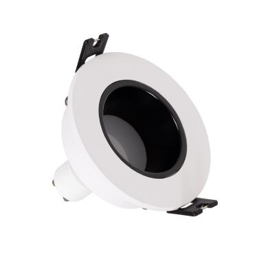 Foco Downlight Cónico GU10 6W Corte Ø70 mm Baixo UGR PC