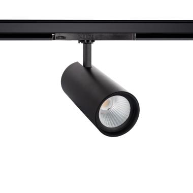 Foco Carril LED Trifásico 40W d'Angelo Preto PHILIPS Xitanium