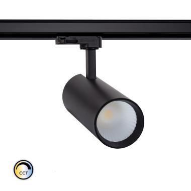 Foco Carril LED Trifásico 30W CCT Bertha Negro