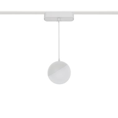 Foco Carril Suspenso LED Magnético 25mm SuperSlim 10W 48V Branco Ø100 mm