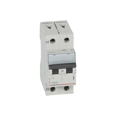 Interruptor Magnetotérmico Residencial 1P+N 10-40A 6kA Curva C LEGRAND TX³